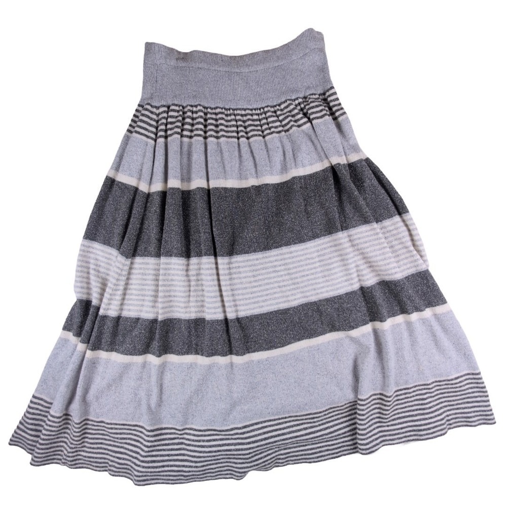 Liz Claiborne‎ Collection Silk and Lambswool Skirt Size Small Capsule Wardrobe